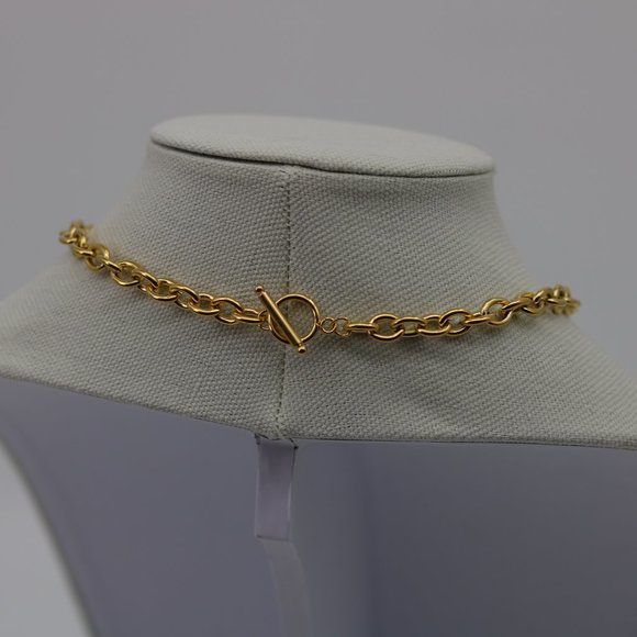 Louis Vuitton Gold Padlock & Key with Second-hand Necklace - Picture 6 of 7